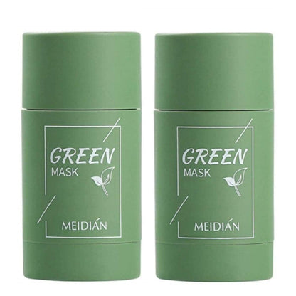 MISEDI Green Tea Mask Stick – 2 Pack, Blackhead Remover & Deep Pore Cleansing Face Mask with Green Tea Extract, Moisturizing for All Skin Types Avelisse