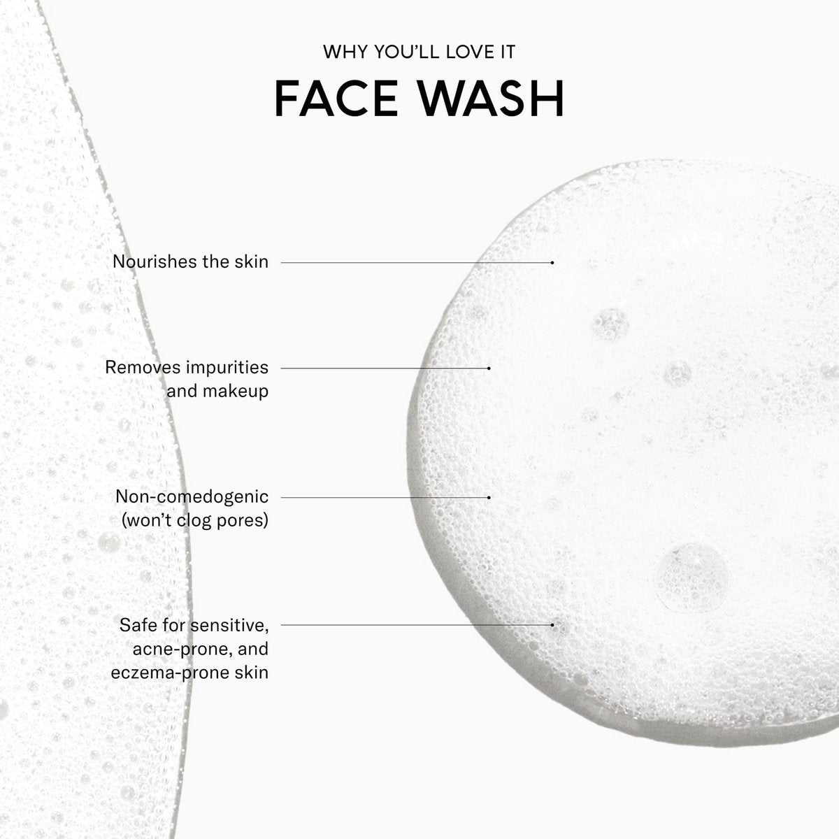 SEEN Face Wash Fragrance Free - Non-Comedogenic Face Cleanser for Sensitive, Eczema & Acne Prone Skin - Dermatologist-Developed, 6.8 Fl Oz Avelisse