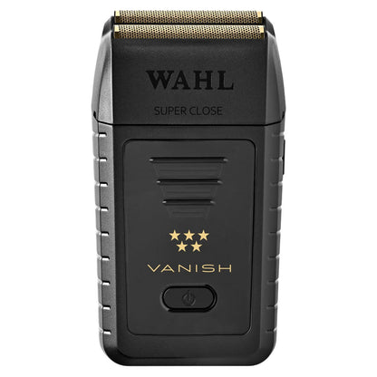 Wahl Professional 5 Star Vanish Shaver - Cordless Lithium-Ion Foil Shaver with 100+ Minute Runtime, Ergonomic Design, Gold Avelisse