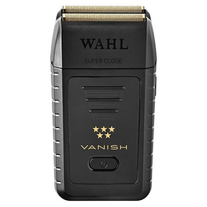Wahl Professional 5 Star Vanish Shaver - Cordless Lithium-Ion Foil Shaver with 100+ Minute Runtime, Ergonomic Design, Gold Avelisse