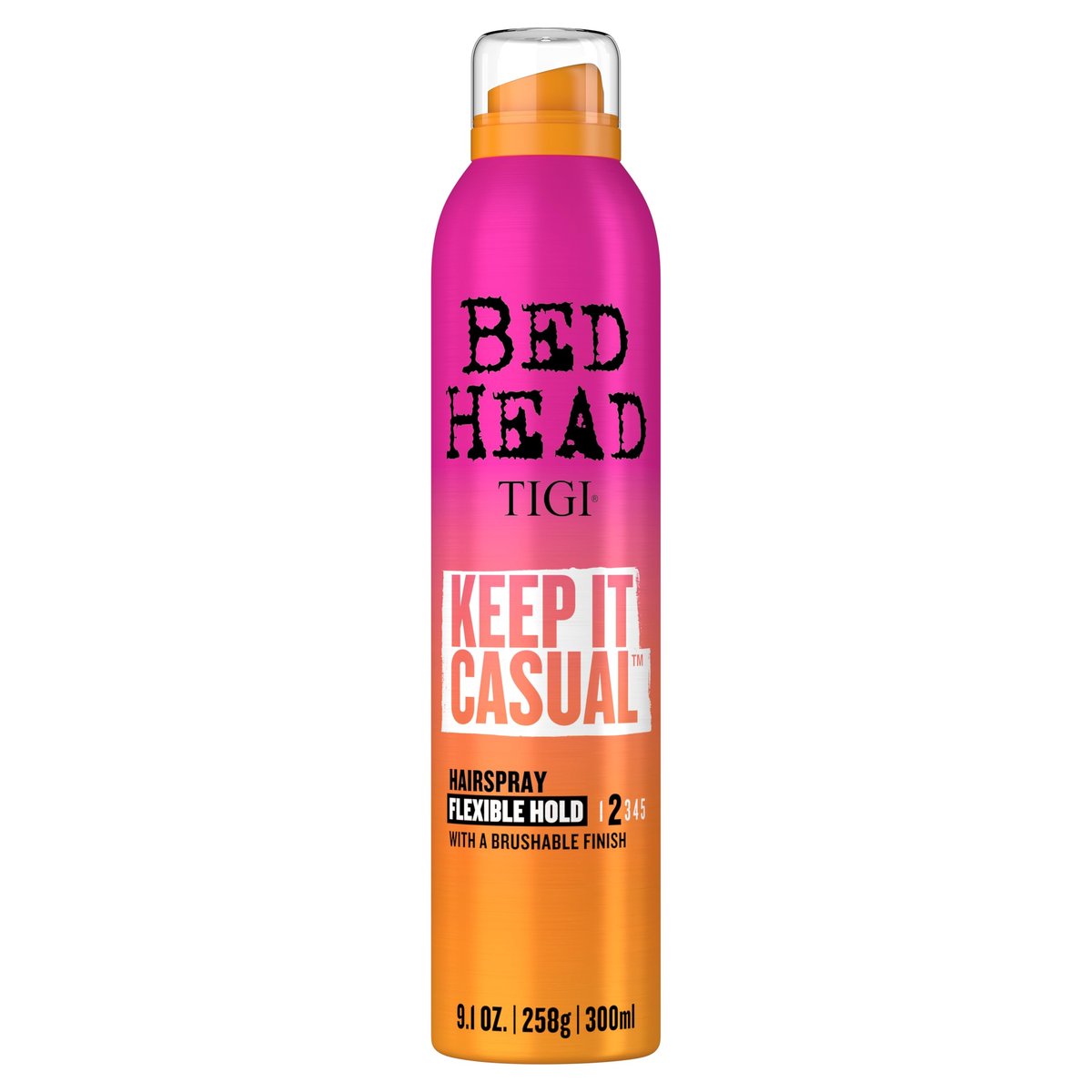 TIGI Bed Head Keep It Casual Hair Spray - Flexible Hold with Brushable Finish, Frizz & Static Control, 9.1 oz - görsel 2