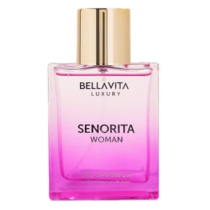Bellavita Luxury Senorita Eau de Parfum for Women – Fresh Floral with Yuzu, Peony & Musk – 100 ml (3.4 fl.oz.) Long-Lasting Fragrance Avelisse
