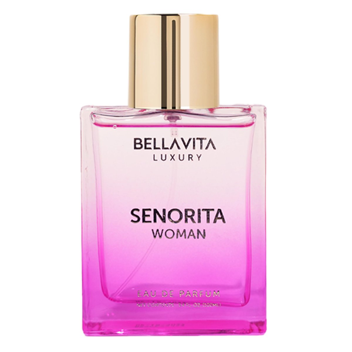 Bellavita Luxury Senorita Eau de Parfum for Women – Fresh Floral with Yuzu, Peony & Musk – 100 ml (3.4 fl.oz.) Long-Lasting Fragrance Avelisse