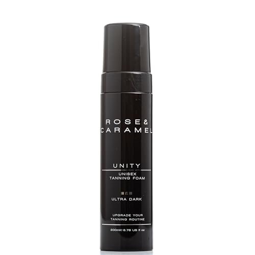 Rose & Caramel Unity Unisex Bronze Self Tanner Mousse Ultra Dark 6.76 Fl Oz (200ml) Vegan Cruelty Free - görsel 2