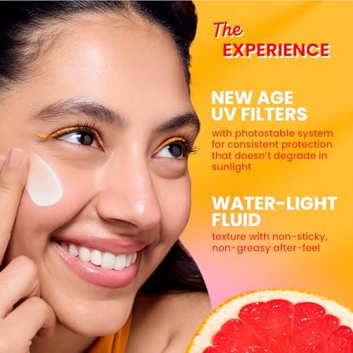 DOT & KEY Vitamin C + E Sunscreen SPF 50 | Water-Light Liquid Sunscreen for Face | UVA/UVB & Blue Light Protection | All Skin Types | 50g (1.76 oz) Avelisse