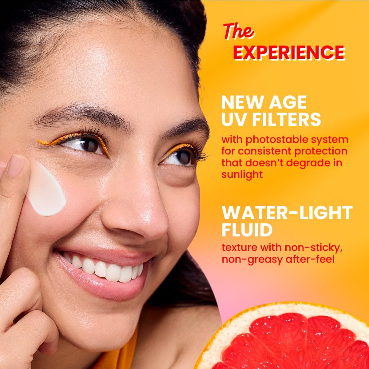 DOT & KEY Vitamin C + E Sunscreen SPF 50 | Water-Light Liquid Sunscreen for Face | UVA/UVB & Blue Light Protection | All Skin Types | 50g (1.76 oz) Avelisse