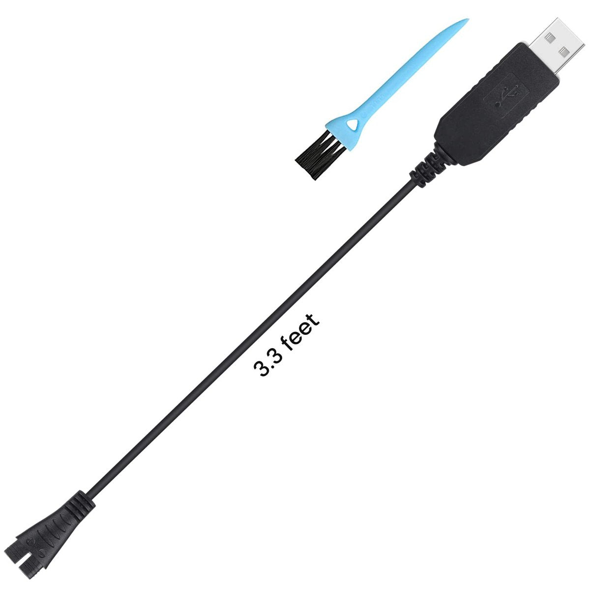 Charger Replacement for Panasonic Shaver ER-GB42-K, Charging Cable for Beard Trimmer, with Cleaning Brush - görsel 11