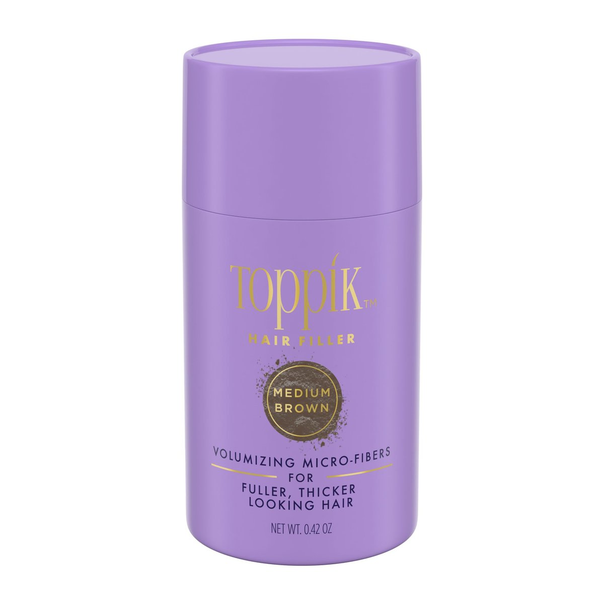 Toppik Hair Filler Medium Brown 12g - Hair Building Fibers for Thinning Hair - görsel 2