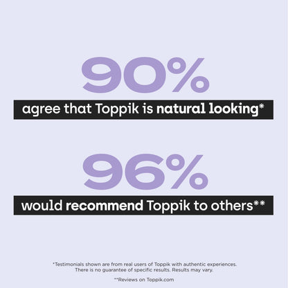 Toppik Hair Filler Medium Brown 12g - Hair Building Fibers for Thinning Hair