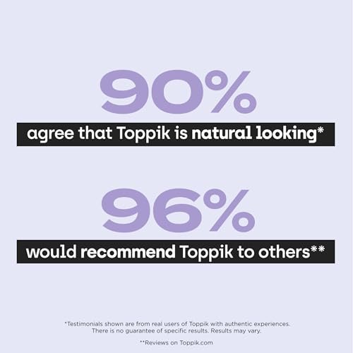 Toppik Hair Filler Medium Brown 12g - Hair Building Fibers for Thinning Hair - görsel 13