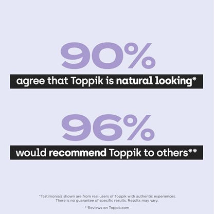 Toppik Hair Filler Medium Brown 12g - Hair Building Fibers for Thinning Hair