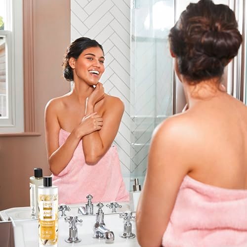Love Beauty and Planet Plant-Based Body Wash Hydrate & Restore Vanilla Bean & Hyaluronic Serum - 20 oz - görsel 9