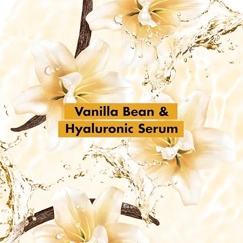 Love Beauty and Planet Plant-Based Body Wash Hydrate & Restore Vanilla Bean & Hyaluronic Serum - 20 oz - görsel 7