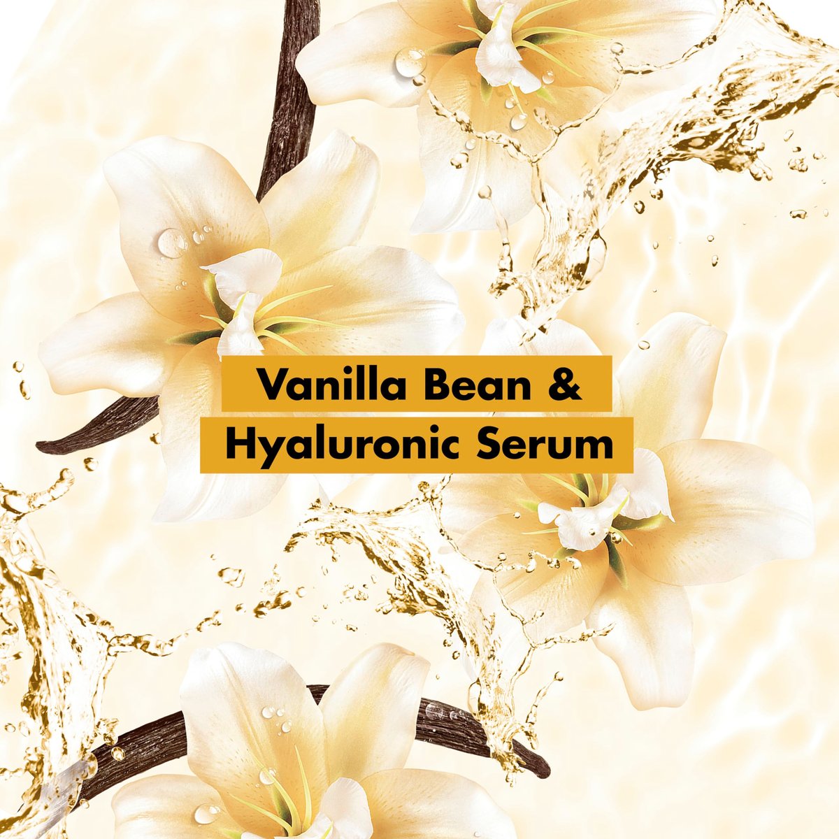 Love Beauty and Planet Plant-Based Body Wash Hydrate & Restore Vanilla Bean & Hyaluronic Serum - 20 oz - görsel 8