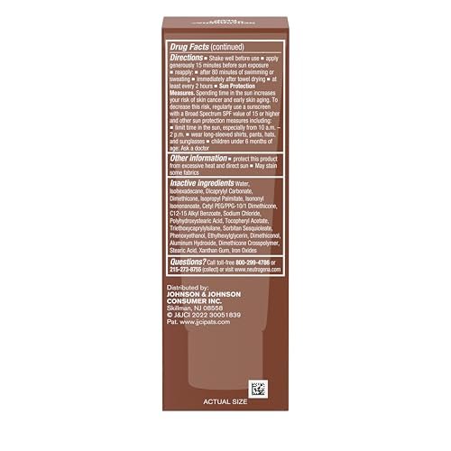 Neutrogena Purescreen+ Tinted Mineral Sunscreen SPF 30 for Face - Deep - 1.1 fl oz Avelisse