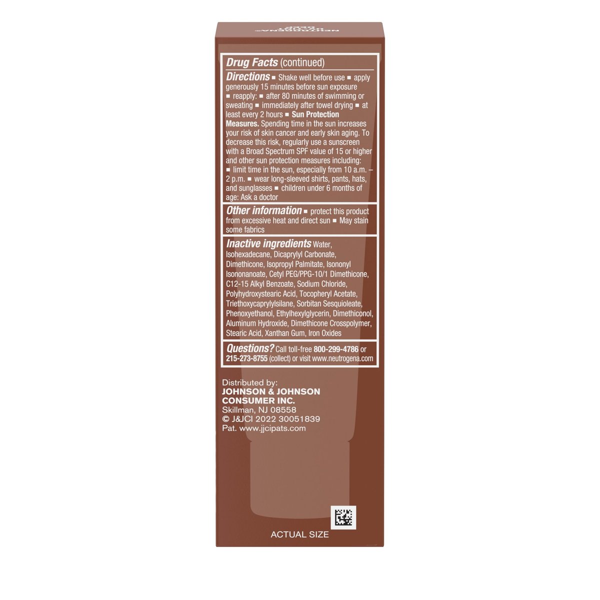 Neutrogena Purescreen+ Tinted Mineral Sunscreen SPF 30 for Face - Deep - 1.1 fl oz Avelisse