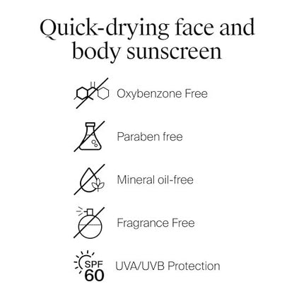 Neutrogena Invisible Daily Defense Fragrance-Free Sunscreen Lotion, SPF 60+, Broad Spectrum, Water-Resistant, 3.0 fl. oz