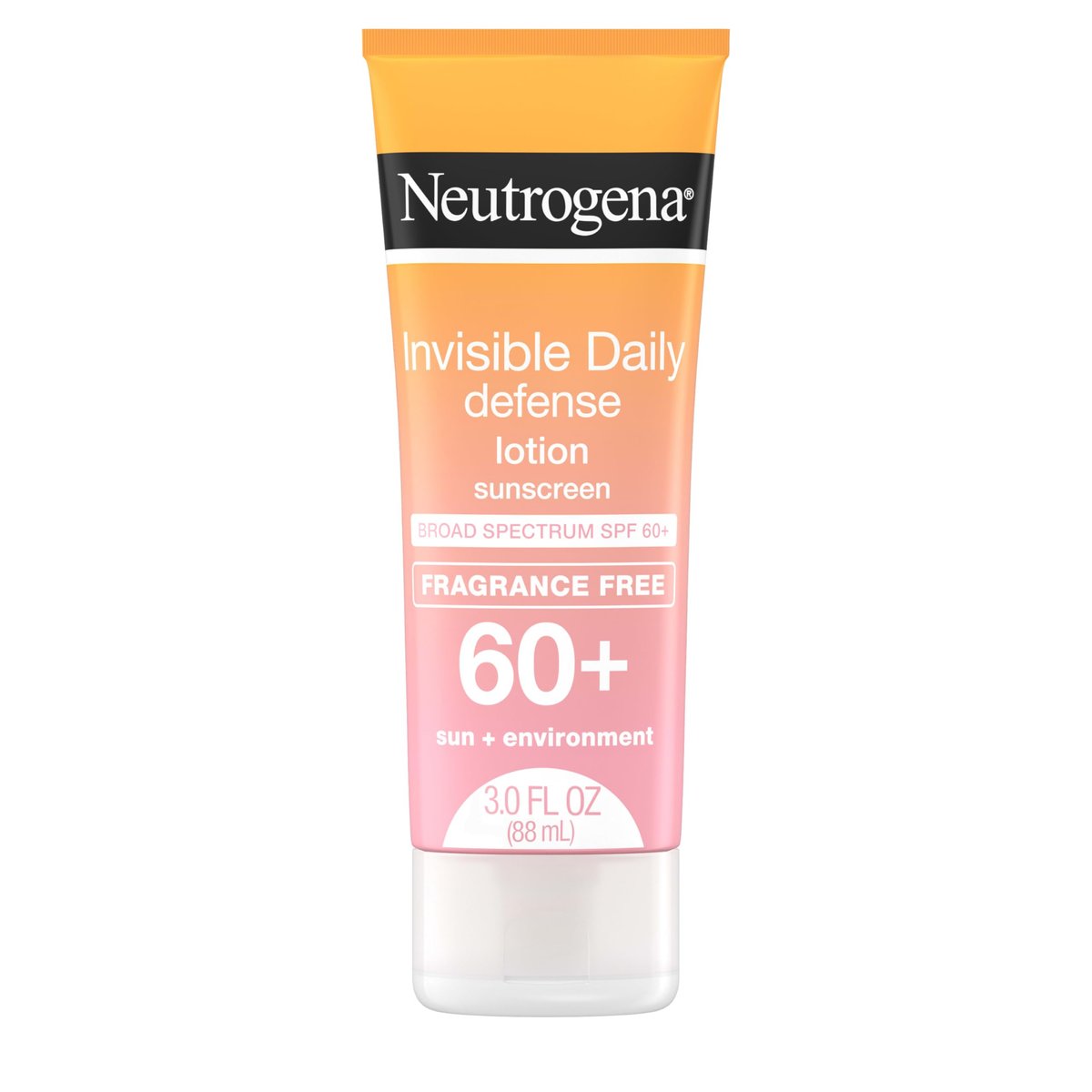 Neutrogena Invisible Daily Defense Fragrance-Free Sunscreen Lotion, SPF 60+, Broad Spectrum, Water-Resistant, 3.0 fl. oz - görsel 2