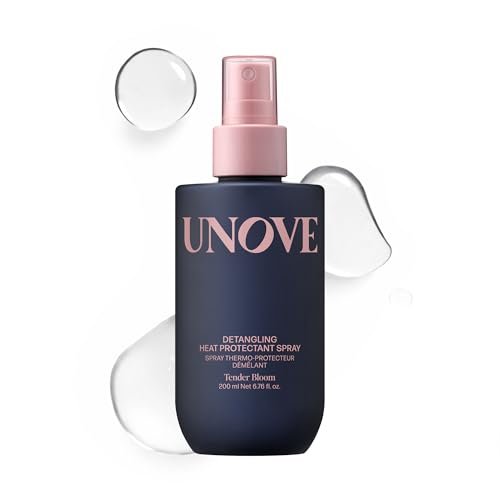 UNOVE Detangling Heat Protection Spray for Damaged Hair | Deep Hydration & Repair | Lightweight Leave-In Formula | Frizz Control | Smooth, Silky Finish, 200ml Avelisse