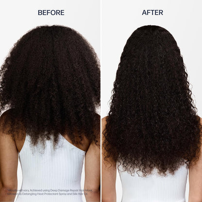 UNOVE Detangling Heat Protection Spray for Damaged Hair | Deep Hydration & Repair | Lightweight Leave-In Formula | Frizz Control | Smooth, Silky Finish, 200ml Avelisse