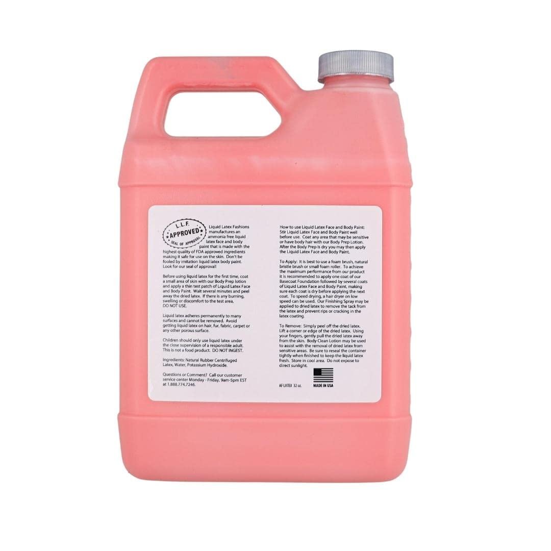 Liquid Latex Red Body Paint - 32 oz Bulk for Adults & Kids, Zombie Skin Makeup for Halloween, Theater, Cosplay - görsel 11