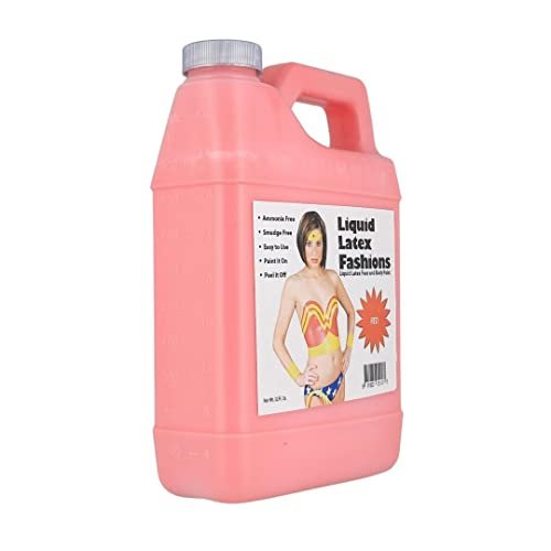 Liquid Latex Red Body Paint - 32 oz Bulk for Adults & Kids, Zombie Skin Makeup for Halloween, Theater, Cosplay - görsel 8