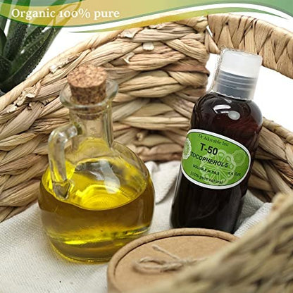 Dr Adorable Tocopherols T-50 Oil-Soluble Vitamin E - 4 oz - Pure Natural Premium Anti-Aging Oil Avelisse