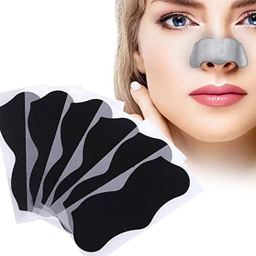 ELAIMEI Pore Strips, 80 Pcs, Natural Charcoal Blackhead Remover Strips for All Skin Types, Pore Deep Cleansing & Minimizing Nose Strips, Instant Unclogging - görsel 12