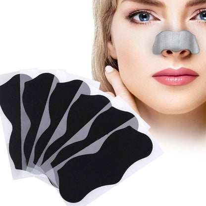 ELAIMEI Pore Strips, 80 Pcs, Natural Charcoal Blackhead Remover Strips for All Skin Types, Pore Deep Cleansing & Minimizing Nose Strips, Instant Unclogging