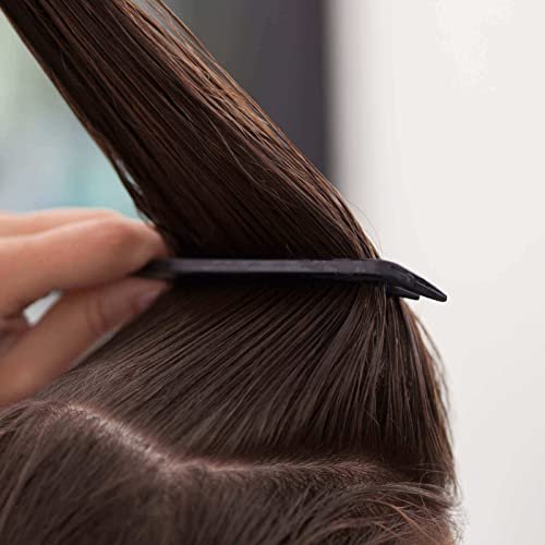 Yumflan Hair Comb - Rat Tail Comb for Braiding, Stainless Steel Pintail for Sectioning & Parting - Black - görsel 8