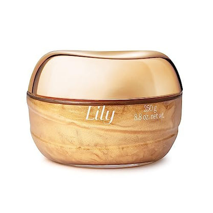 O Boticário Lily Scented Shimmering Body Gel – 8.8 oz Hydrating Shower Gel with Delicate Floral Fragrance