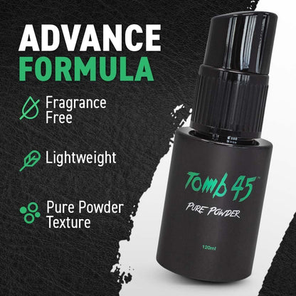 Tomb45® Texture Powder with Spray Pump – Volumizing Hair Powder for Lasting Body and Grip Avelisse
