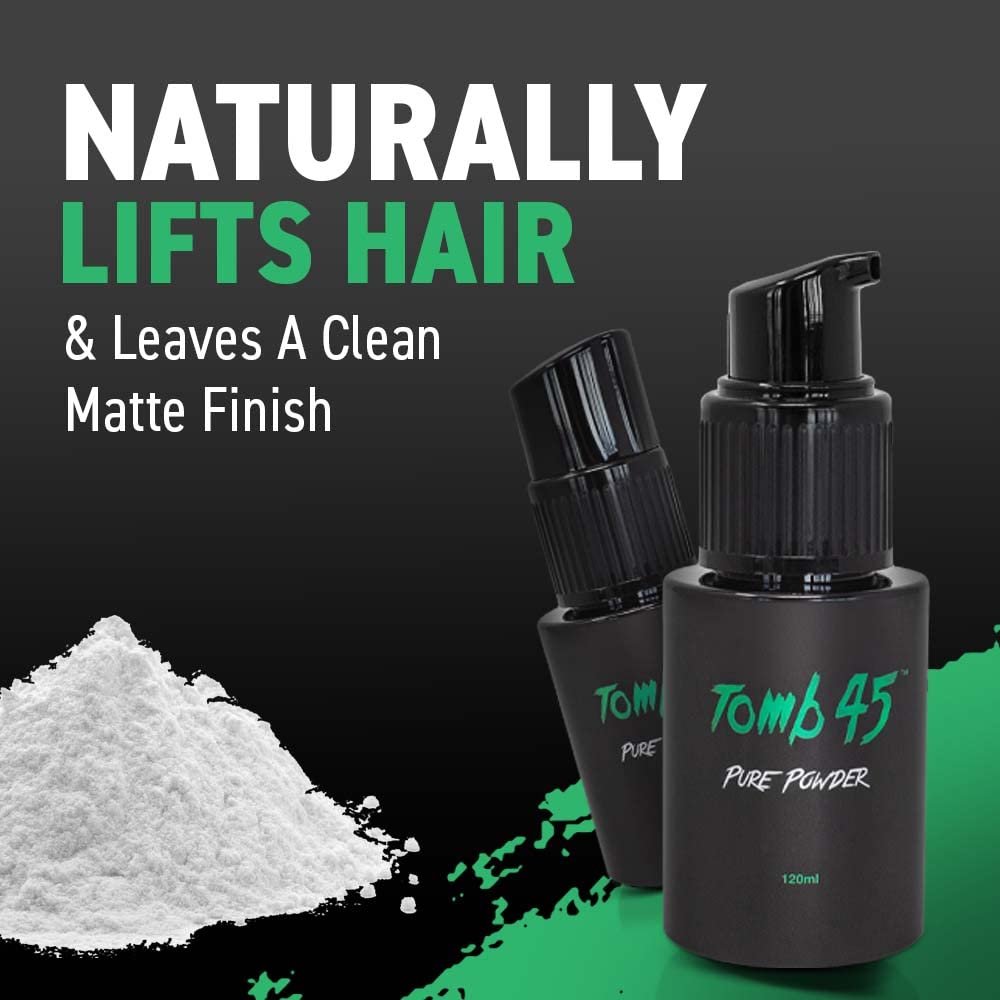 Tomb45® Texture Powder with Spray Pump – Volumizing Hair Powder for Lasting Body and Grip Avelisse