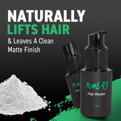 Tomb45® Texture Powder with Spray Pump – Volumizing Hair Powder for Lasting Body and Grip Avelisse