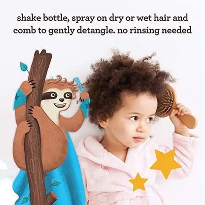 Aveeno Kids Hydrating Detangling Spray with Oat Extract – Tear-Free, Hypoallergenic Detangler for Sensitive Skin & Scalp, 10 fl. oz Avelisse