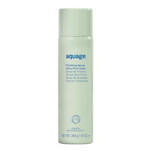 Aquage Finishing Hair Spray - Volumizing Flexible Hold for Shine & Long-Lasting Style, Professional Hair Styling Products (10 oz) Avelisse