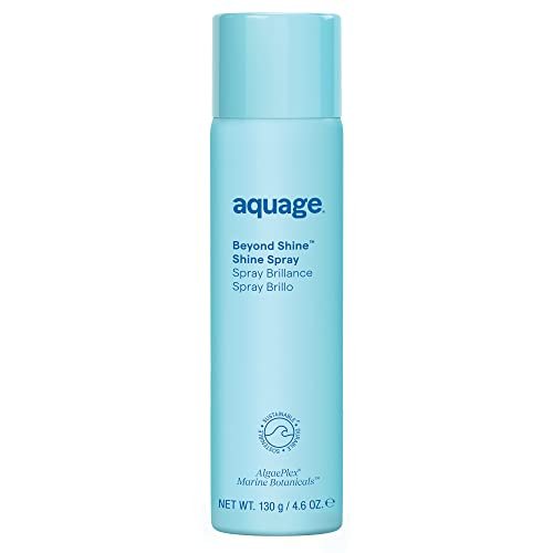 Aquage Fine-Mist Silkening and Glossing Spray 4.6 Fl Oz - Lightweight Shine & Smoothness Avelisse