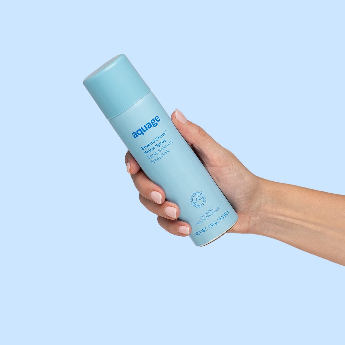 Aquage Fine-Mist Silkening and Glossing Spray 4.6 Fl Oz - Lightweight Shine & Smoothness Avelisse