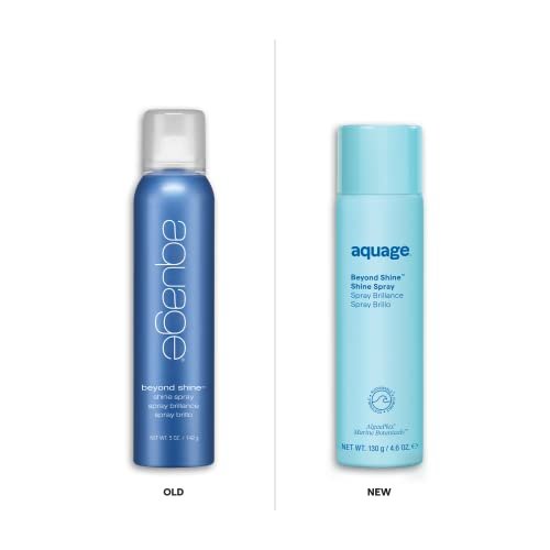 Aquage Fine-Mist Silkening and Glossing Spray 4.6 Fl Oz - Lightweight Shine & Smoothness Avelisse