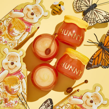 ColourPop x Winnie the Pooh Lip Scrub & Mask Set - Vegan & Cruelty-Free Lip Care Duo - Exfoliates, Moisturizes & Softens - Honey Flavor - Hunny Pot (2 Count) Avelisse