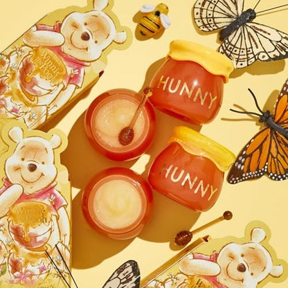 ColourPop x Winnie the Pooh Lip Scrub & Mask Set - Vegan & Cruelty-Free Lip Care Duo - Exfoliates, Moisturizes & Softens - Honey Flavor - Hunny Pot (2 Count) Avelisse