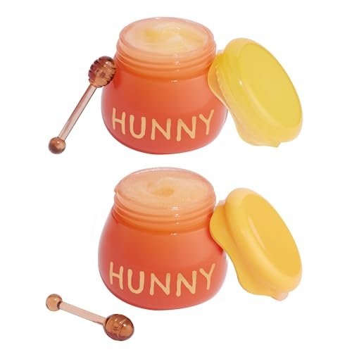 ColourPop x Winnie the Pooh Lip Scrub & Mask Set - Vegan & Cruelty-Free Lip Care Duo - Exfoliates, Moisturizes & Softens - Honey Flavor - Hunny Pot (2 Count) Avelisse