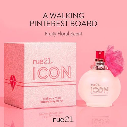 Rue 21 Icon Eau De Parfum Women's Perfume Spray - 1.7 fl oz (50 ml) Avelisse