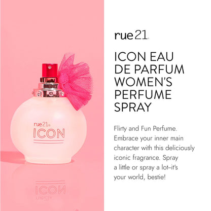 Rue 21 Icon Eau De Parfum Women's Perfume Spray - 1.7 fl oz (50 ml) Avelisse