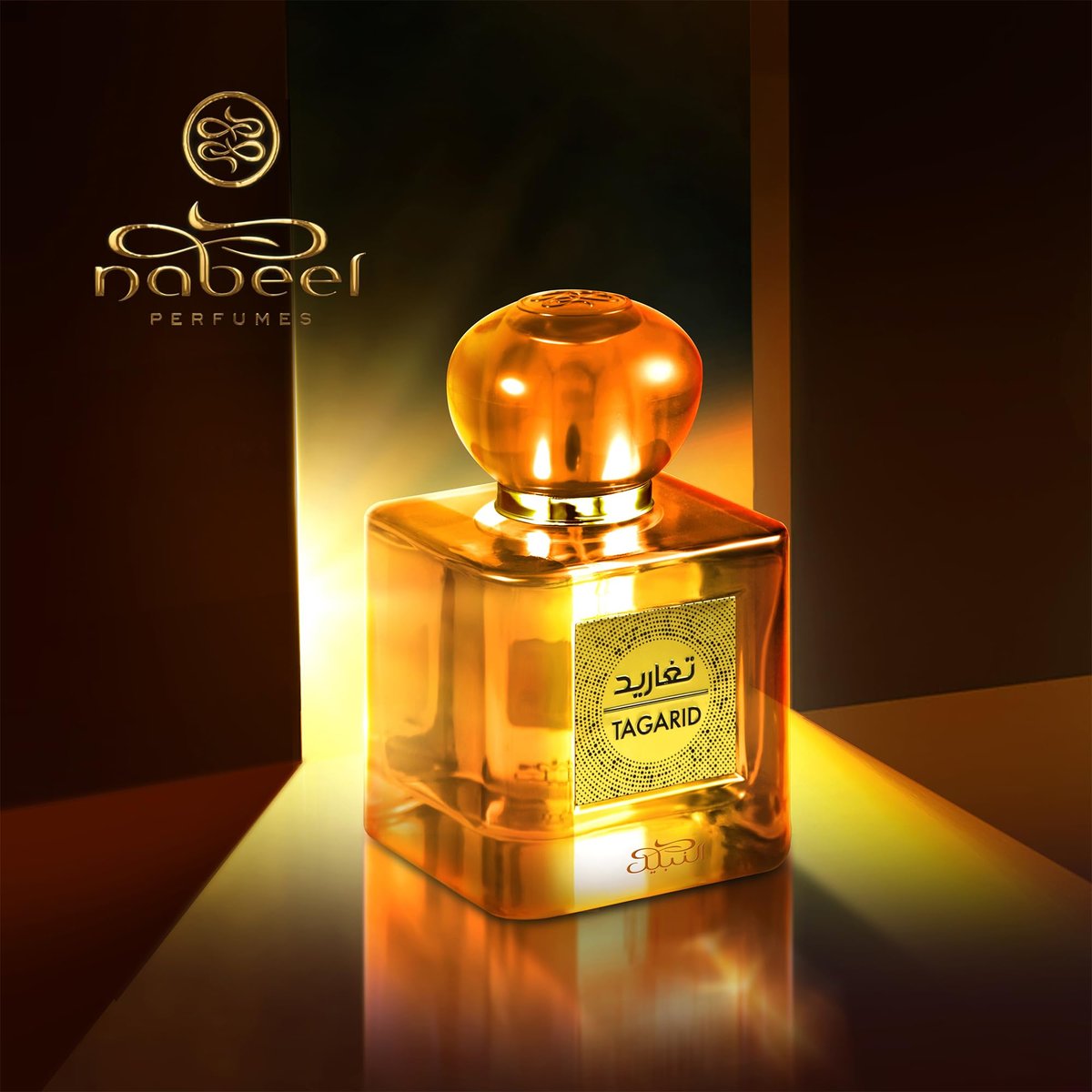 Nabeel Heritage Collection Tagarid Eau de Parfum for Unisex - Arabian Perfume with Saffron, Orange, Vanilla, Sandalwood, Coconut - Travel Size 3.3 oz - görsel 3