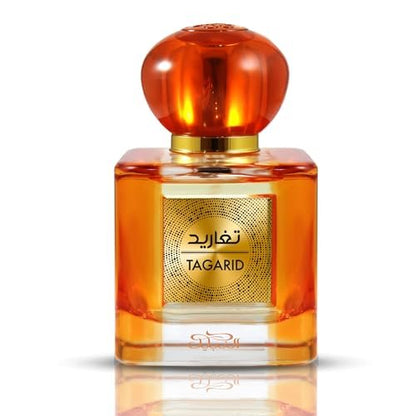 Nabeel Heritage Collection Tagarid Eau de Parfum for Unisex - Arabian Perfume with Saffron, Orange, Vanilla, Sandalwood, Coconut - Travel Size 3.3 oz