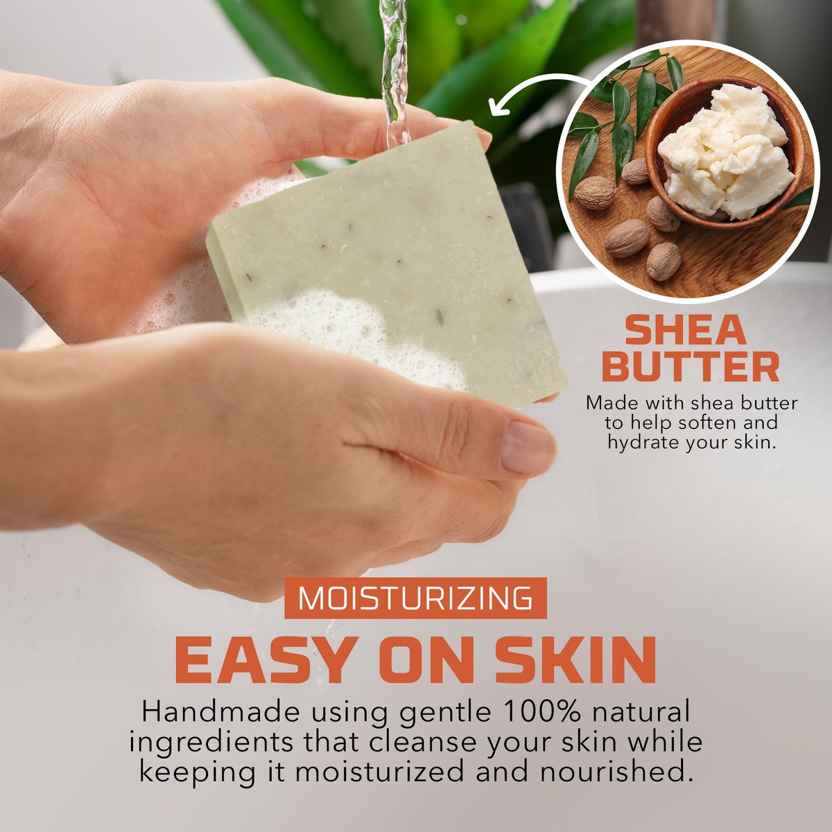Age of Sage Natural Bar Soap Gift Set for Women - Vegan, Cold Process, Essential Oil, Aromatic Moisturizing Wash Soaps, Victorian Scent (4 Pack) Avelisse