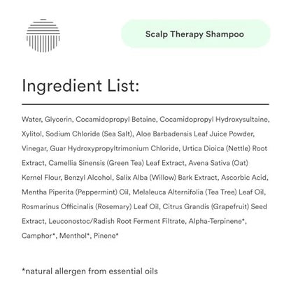 Dermazen Cleansing Scalp Therapy Shampoo – Steroid-Free, Sulfate-Free – Visibly Reduces Flaking & Soothes Itch – Malassezia-Safe with Piroctone Olamine – 8 fl oz Avelisse