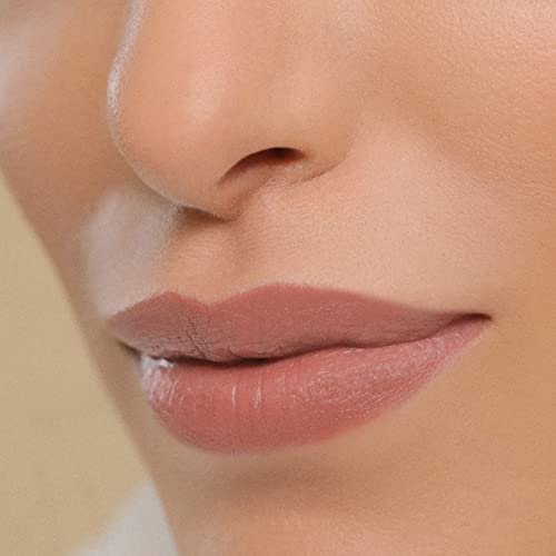 Nykaa Cosmetics So Creme Creamy Matte Lipstick - Long-Lasting Lip Color for Women - Weightless Lipstick with Velvety Texture - Wakeup Makeup - 0.14 oz - görsel 5