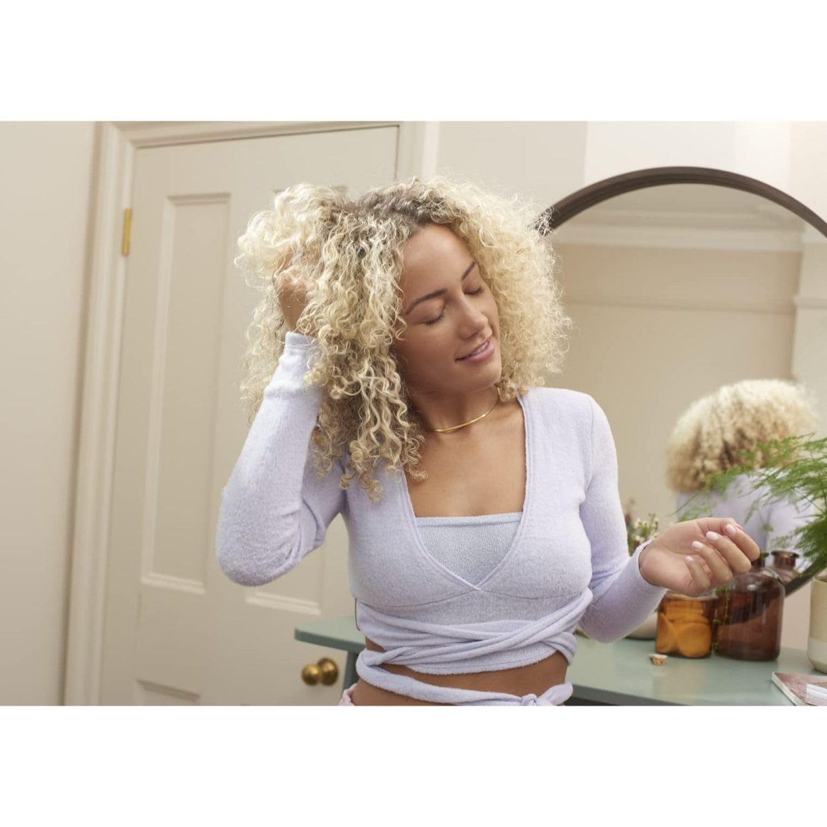 The Body Shop Jamaican Black Castor Oil Curl Activator - Strengthen & Restore for Curls & Coils - Vegan - 6.75 Fl Oz - görsel 7
